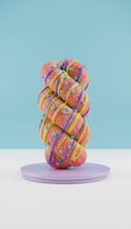 Electric Coral Raspberry Twist